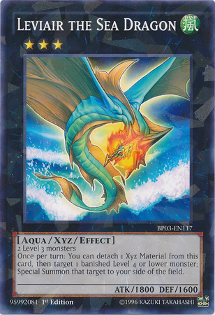Leviair the Sea Dragon [BP03-EN117] Shatterfoil Rare | Devastation Store