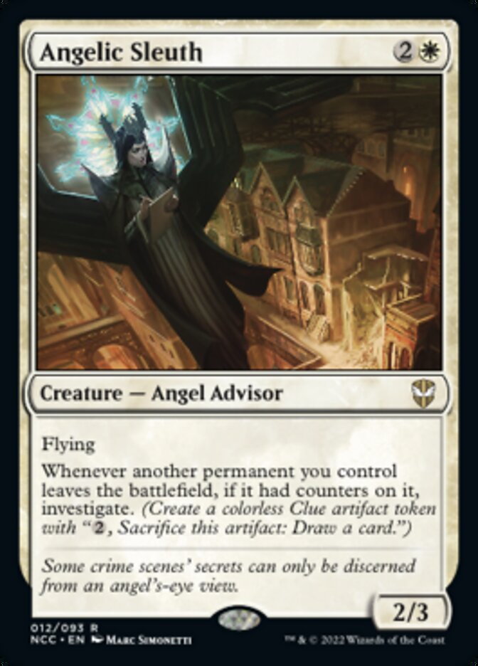 Angelic Sleuth [Streets of New Capenna Commander] | Devastation Store