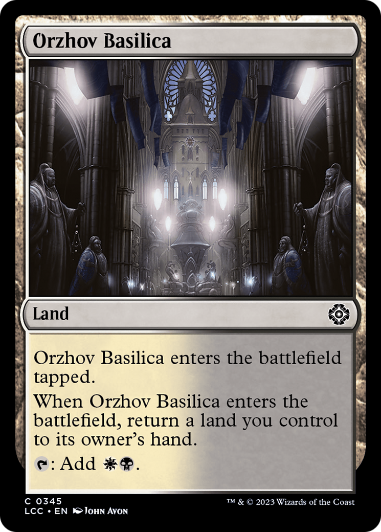 Orzhov Basilica [The Lost Caverns of Ixalan Commander] | Devastation Store