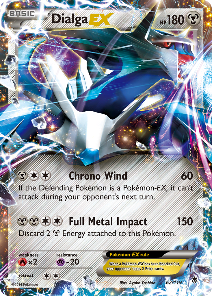 Dialga EX (62/119) [XY: Phantom Forces] | Devastation Store