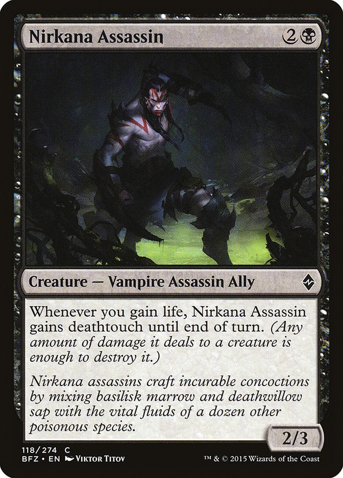 Nirkana Assassin [Battle for Zendikar] - Devastation Store | Devastation Store