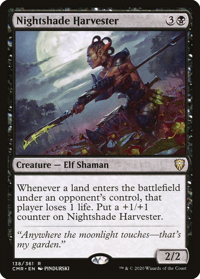 Nightshade Harvester [Commander Legends] | Devastation Store