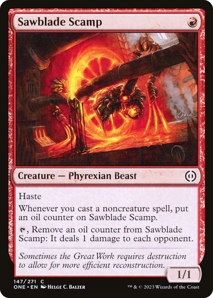 Sawblade Scamp [Phyrexia: All Will Be One] | Devastation Store