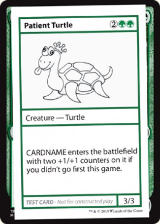 Patient Turtle (2021 Edition) [Mystery Booster Playtest Cards] | Devastation Store