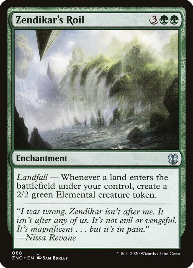Zendikar's Roil [Zendikar Rising Commander] | Devastation Store