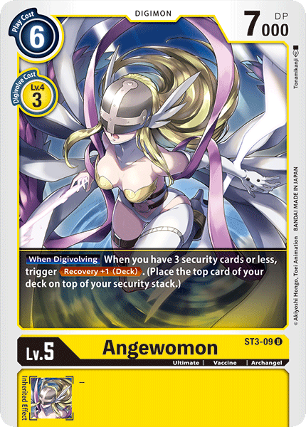 Angewomon [ST3-09] [Starter Deck: Heaven's Yellow] | Devastation Store