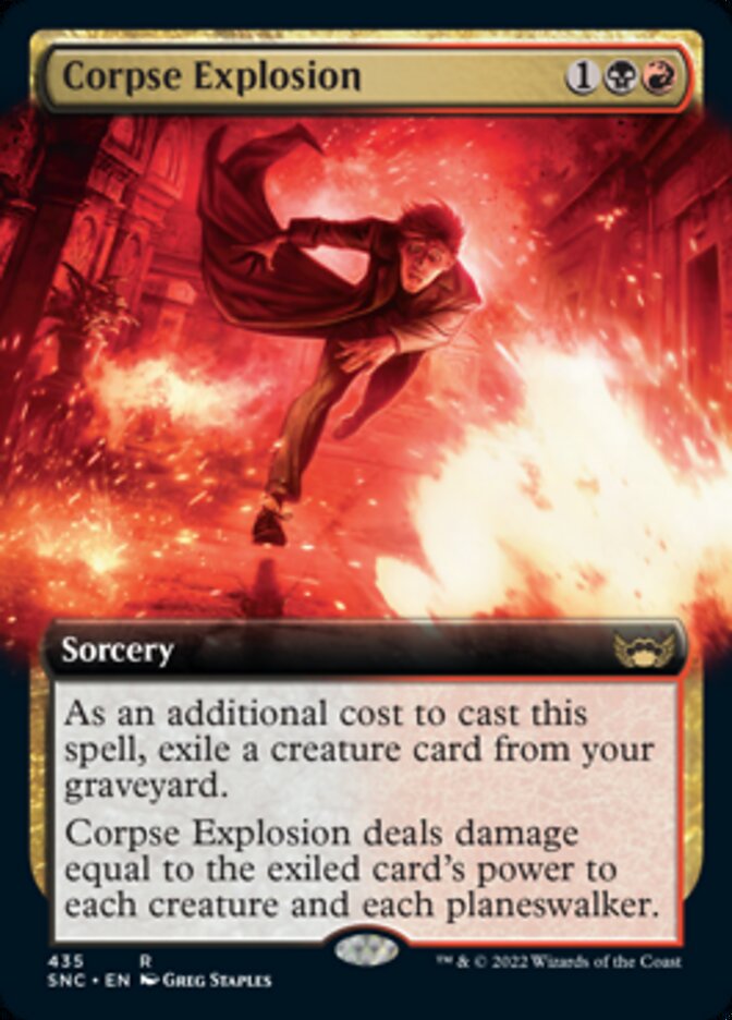 Corpse Explosion (Extended Art) [Streets of New Capenna] | Devastation Store