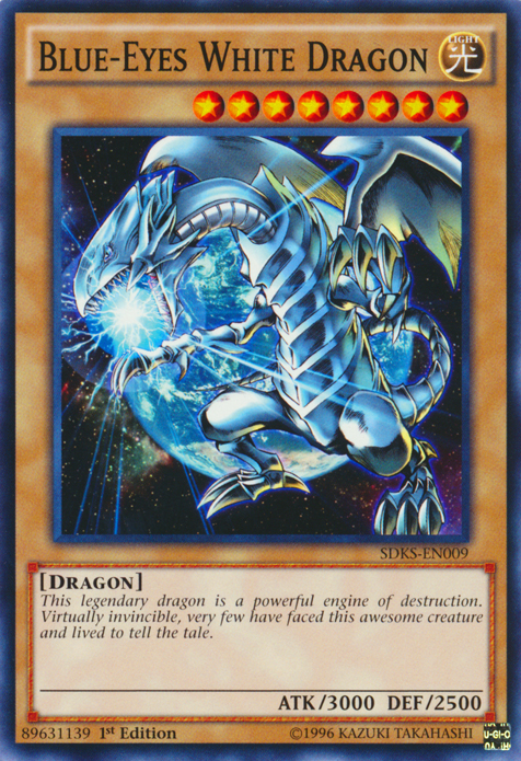 Blue-Eyes White Dragon [SDKS-EN009] Common | Devastation Store