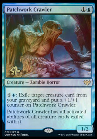 Patchwork Crawler [Innistrad: Crimson Vow Prerelease Promos] | Devastation Store