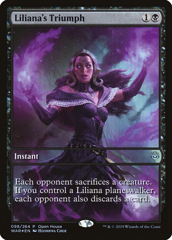 Liliana's Triumph (Open House) [War of the Spark Promos] | Devastation Store