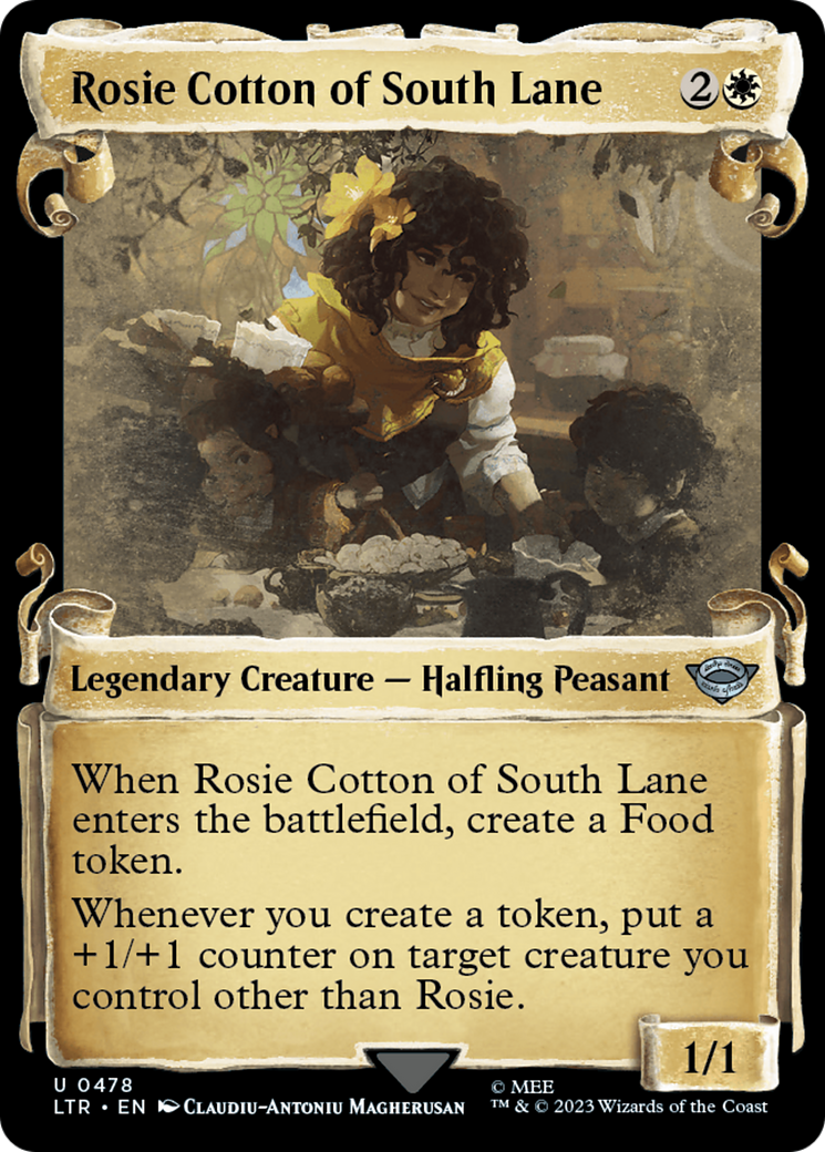 Rosie Cotton of South Lane [The Lord of the Rings: Tales of Middle-Earth Showcase Scrolls] | Devastation Store