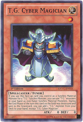 T.G. Cyber Magician [EXVC-EN016] Super Rare | Devastation Store
