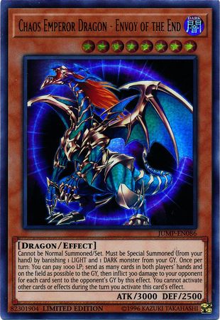 Chaos Emperor Dragon - Envoy of the End [JUMP-EN086] Ultra Rare | Devastation Store