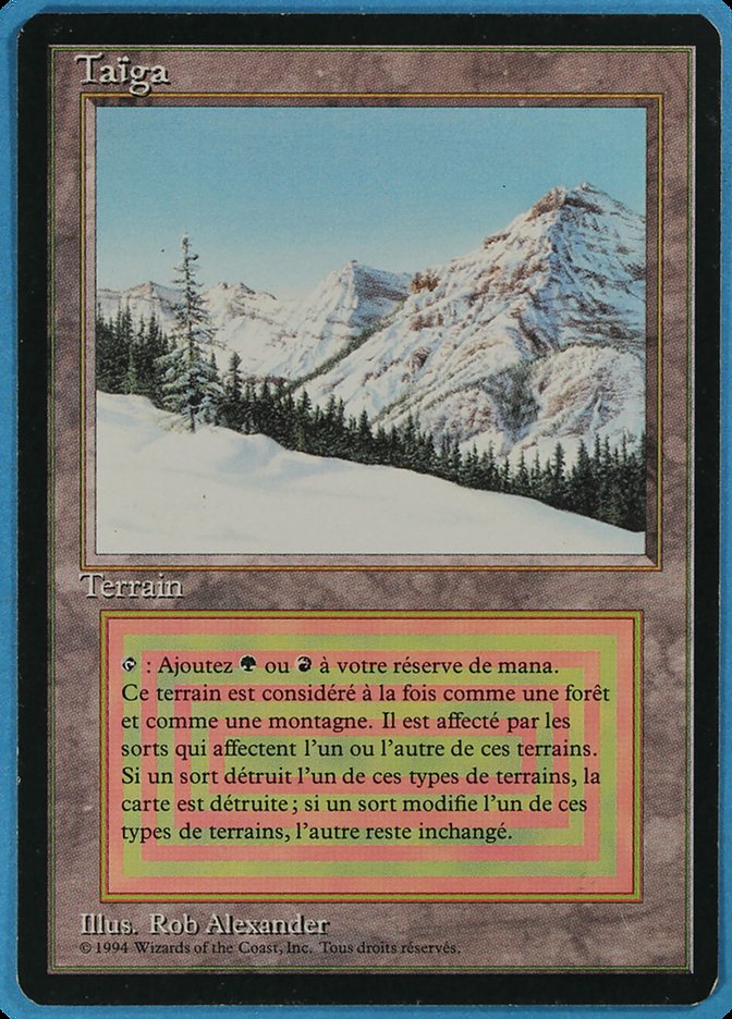 Taiga [Foreign Black Border] | Devastation Store
