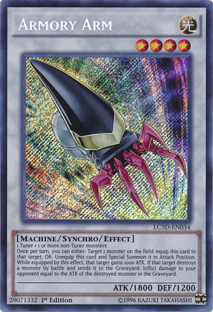 Armory Arm [LC5D-EN034] Secret Rare | Devastation Store