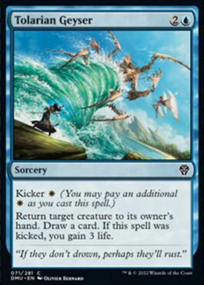 Tolarian Geyser [Dominaria United] | Devastation Store
