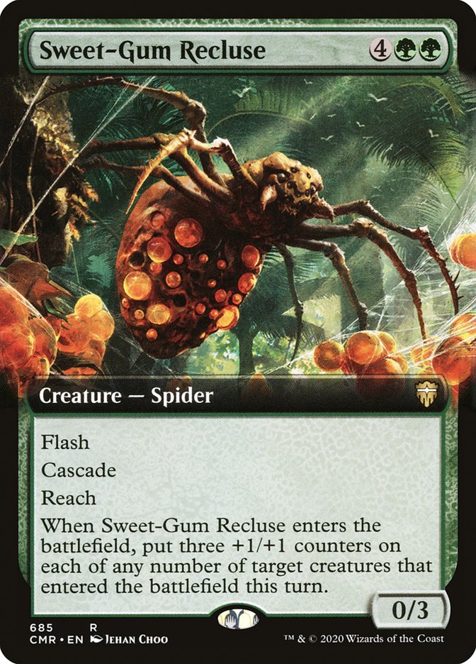 Sweet-Gum Recluse (Extended) [Commander Legends] | Devastation Store