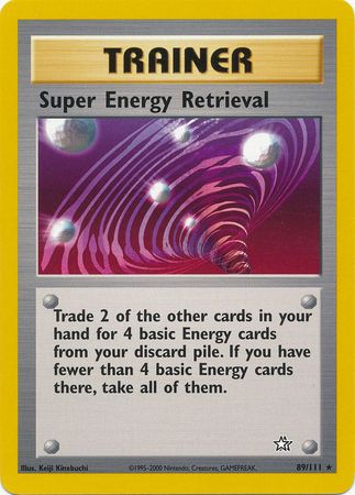 Super Energy Retrieval (89/111) [Neo Genesis Unlimited] | Devastation Store