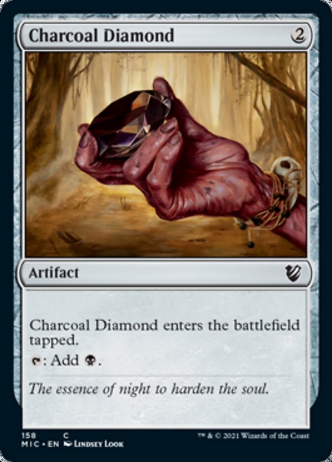 Charcoal Diamond [Innistrad: Midnight Hunt Commander] | Devastation Store