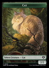 Eldrazi // Cat (0030) Double-Sided Token [Commander Masters Tokens] | Devastation Store