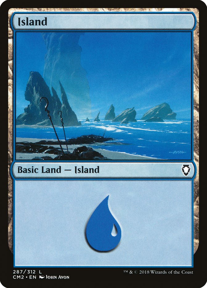 Island (287) [Commander Anthology Volume II] | Devastation Store