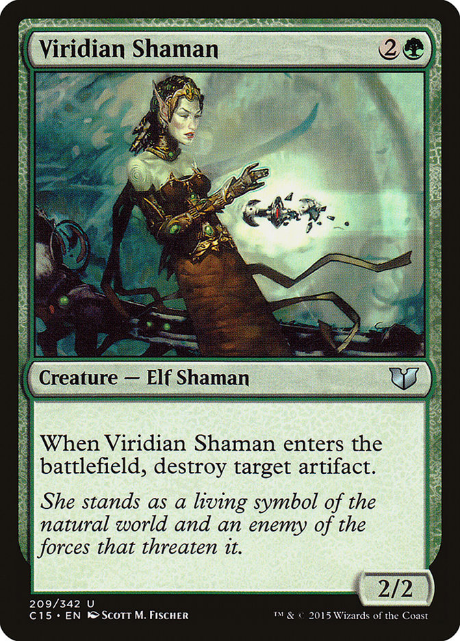 Viridian Shaman [Commander 2015] - Devastation Store | Devastation Store