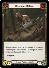 Ravenous Rabble (Yellow) [ARC192-C] 1st Edition Rainbow Foil - Devastation Store | Devastation Store