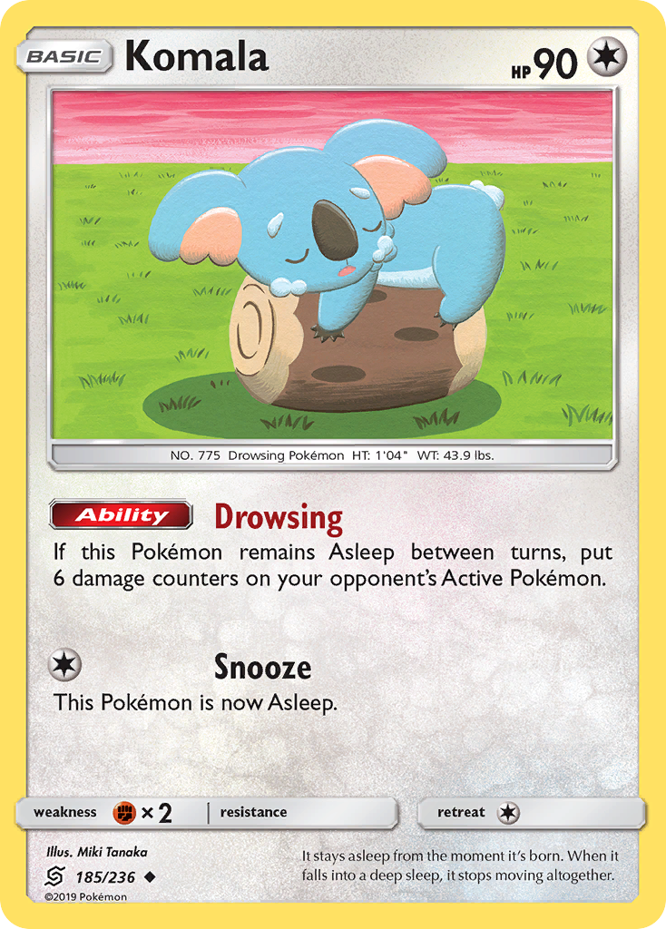 Komala (185/236) [Sun & Moon: Unified Minds] | Devastation Store