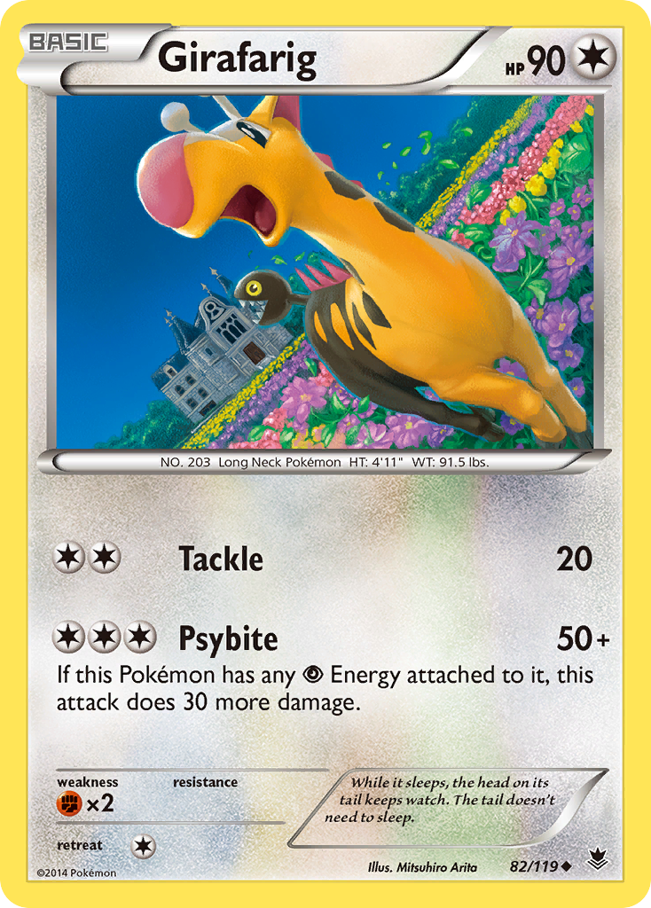 Girafarig (82/119) [XY: Phantom Forces] | Devastation Store