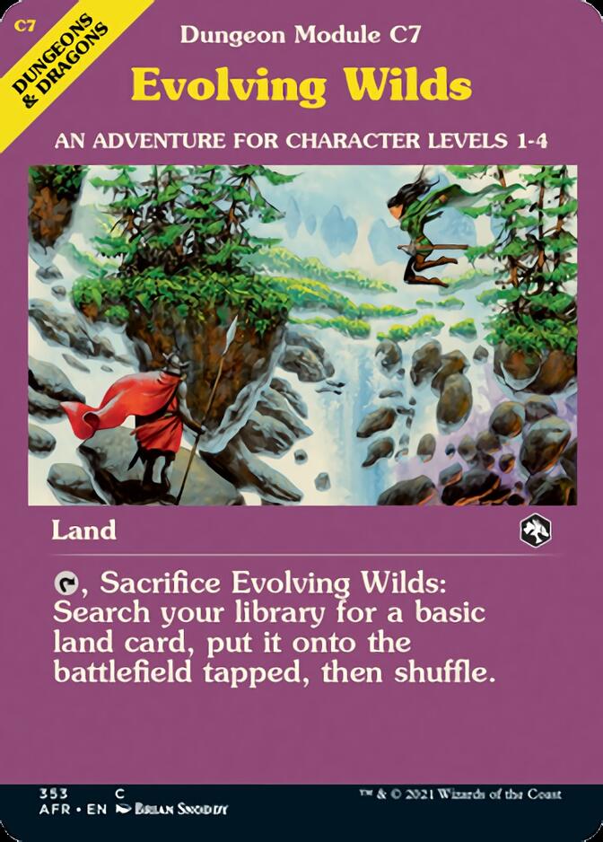 Evolving Wilds (Dungeon Module) [Dungeons & Dragons: Adventures in the Forgotten Realms] | Devastation Store