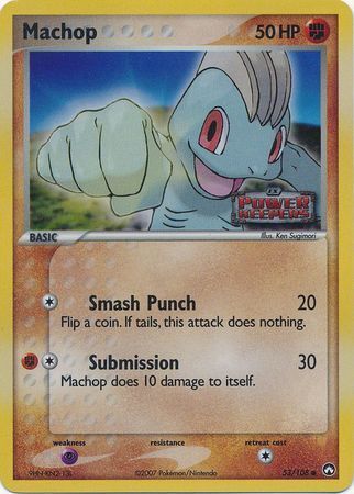 Machop (53/108) (Stamped) [EX: Power Keepers] | Devastation Store
