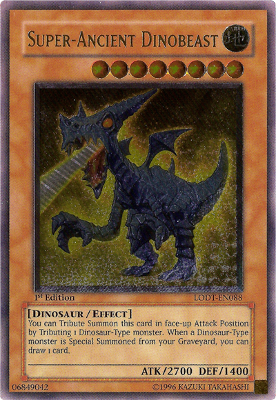 Super-Ancient Dinobeast [LODT-EN088] Ultimate Rare | Devastation Store