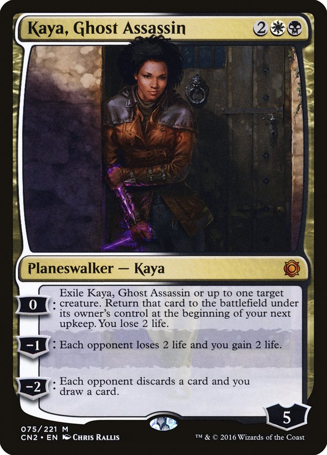 Kaya, Ghost Assassin (075/221) [Conspiracy: Take the Crown] | Devastation Store