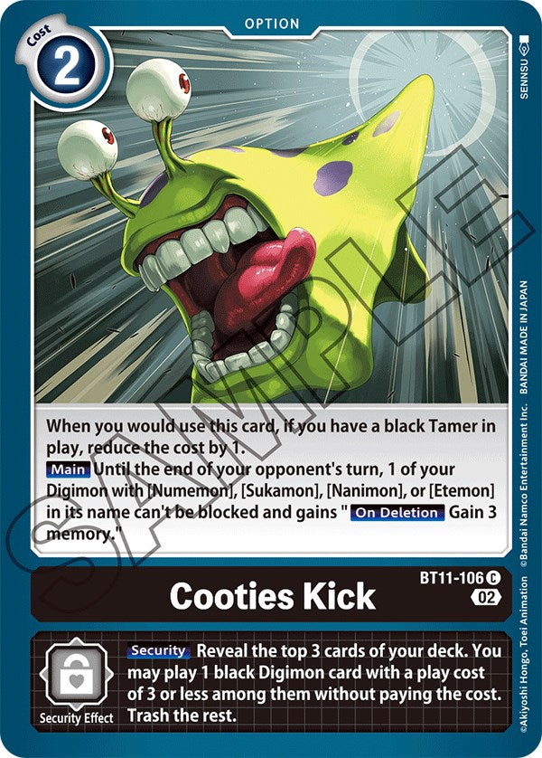 Cooties Kick [BT11-106] [Dimensional Phase] | Devastation Store