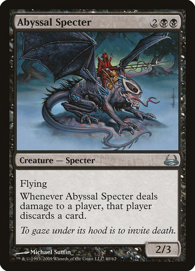 Abyssal Specter [Duel Decks: Divine vs. Demonic] - Devastation Store | Devastation Store