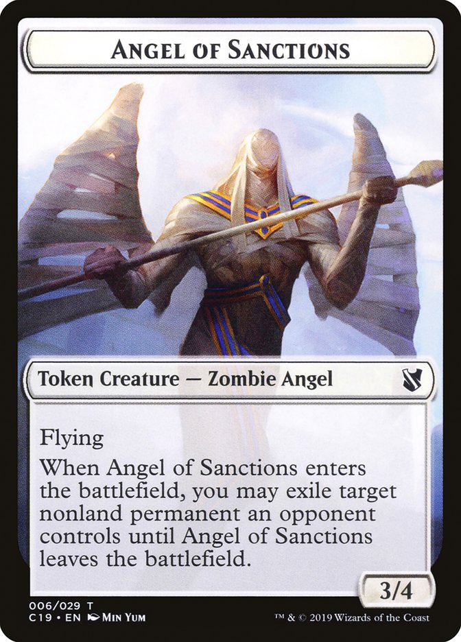 Angel of Sanctions [Commander 2019 Tokens] | Devastation Store