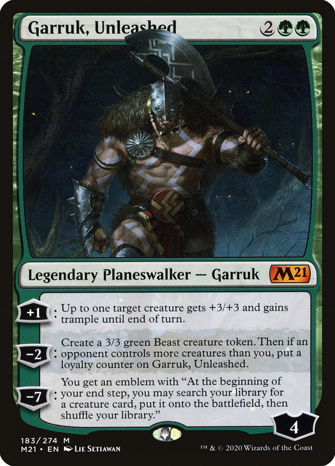 Garruk, Unleashed [Core Set 2021] | Devastation Store