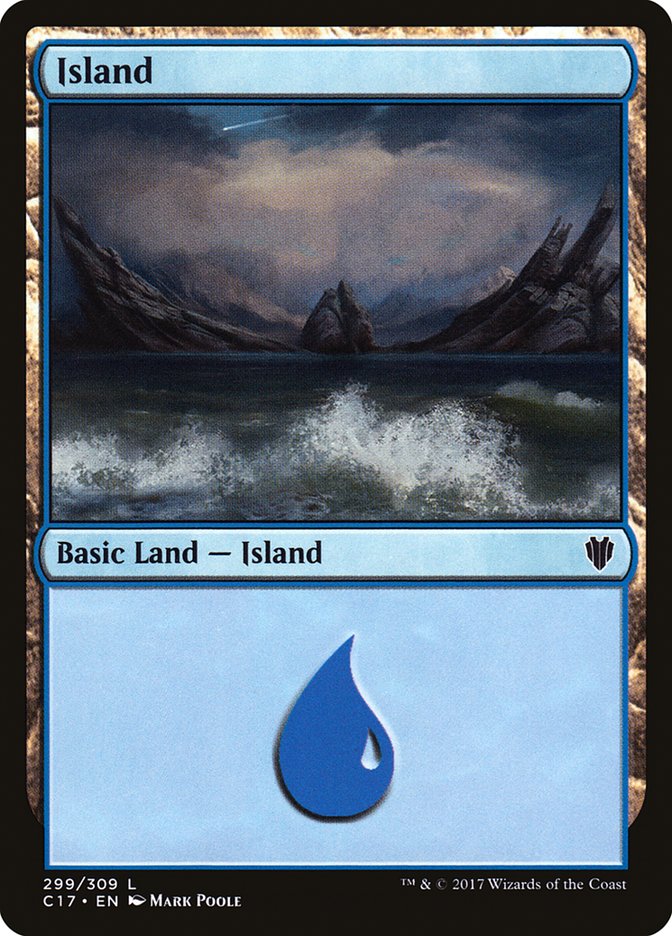 Island (299) [Commander 2017] - Devastation Store | Devastation Store