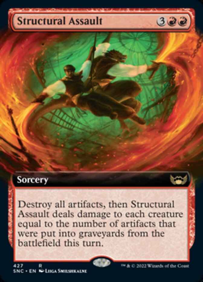 Structural Assault (Extended Art) [Streets of New Capenna] | Devastation Store