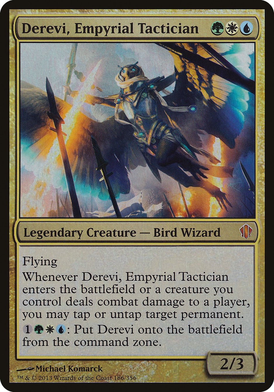 Derevi, Empyrial Tactician (Oversized) [Commander 2013 Oversized] | Devastation Store