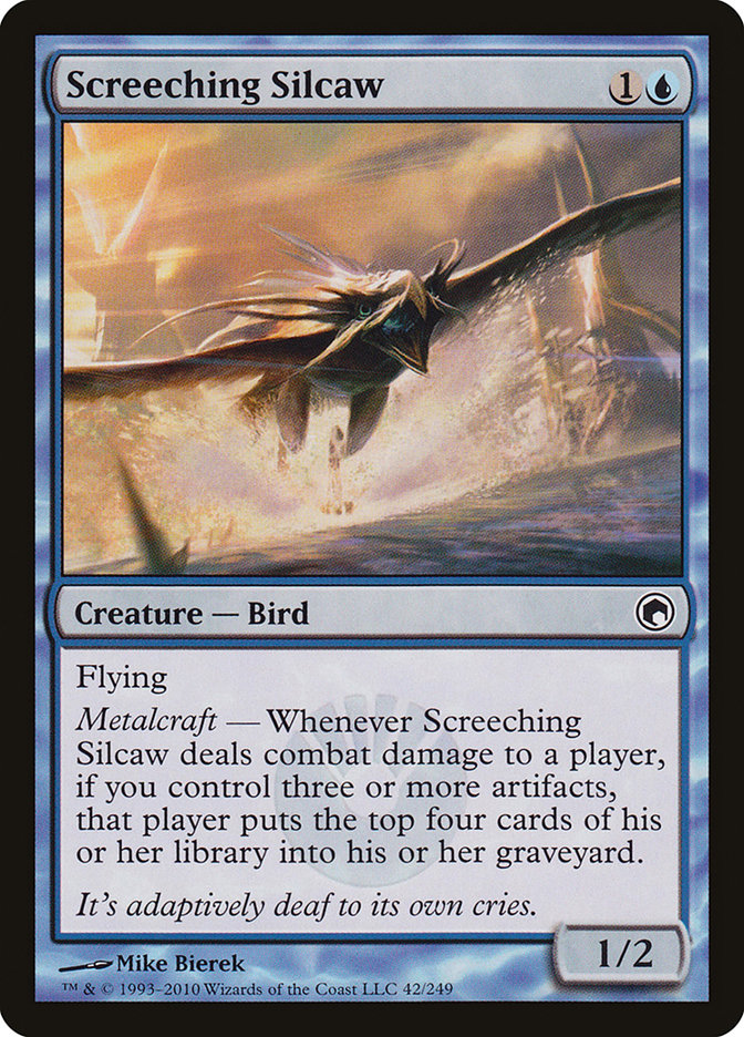 Screeching Silcaw [Scars of Mirrodin] - Devastation Store | Devastation Store