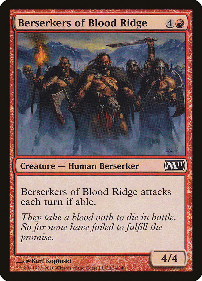 Berserkers of Blood Ridge [Magic 2011] - Devastation Store | Devastation Store