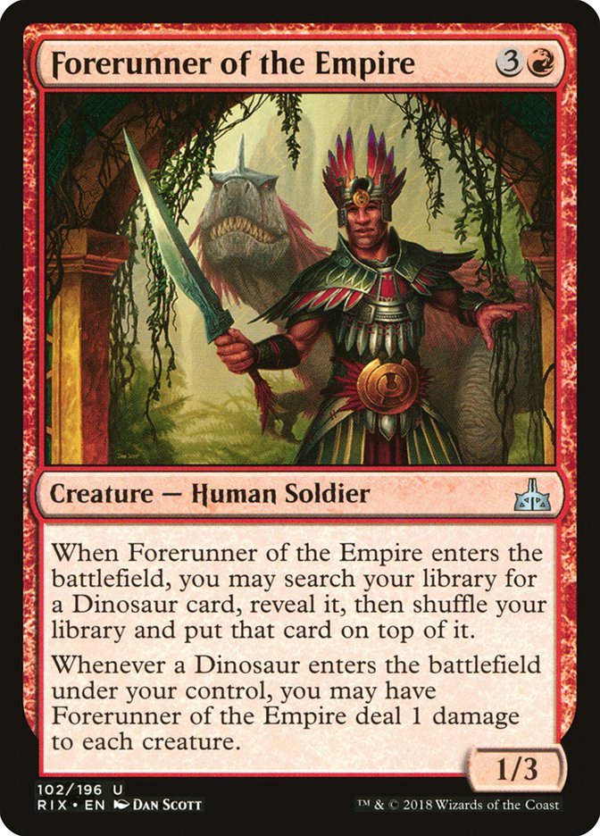 Forerunner of the Empire [Rivals of Ixalan] | Devastation Store