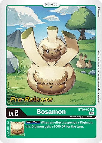 Bosamon [BT10-004] [Xros Encounter Pre-Release Cards] | Devastation Store