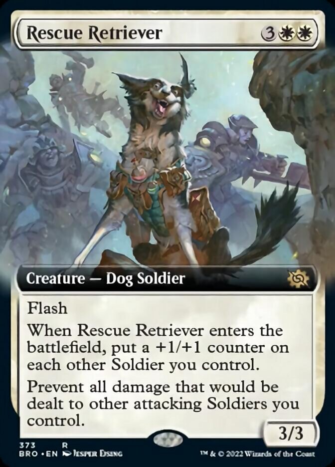 Rescue Retriever (Extended Art) [The Brothers' War] | Devastation Store