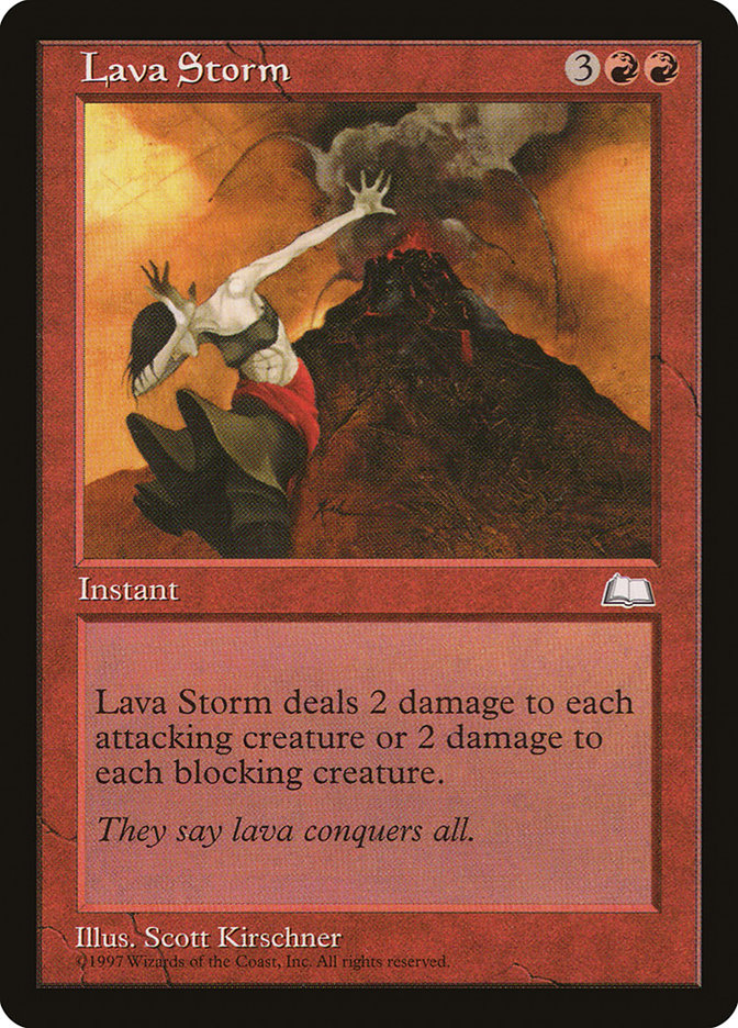 Lava Storm [Weatherlight] - Devastation Store | Devastation Store