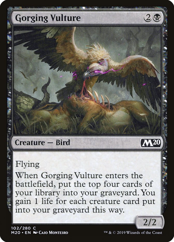 Gorging Vulture [Core Set 2020] | Devastation Store