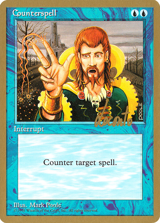 Counterspell (Michael Loconto) [Pro Tour Collector Set] | Devastation Store