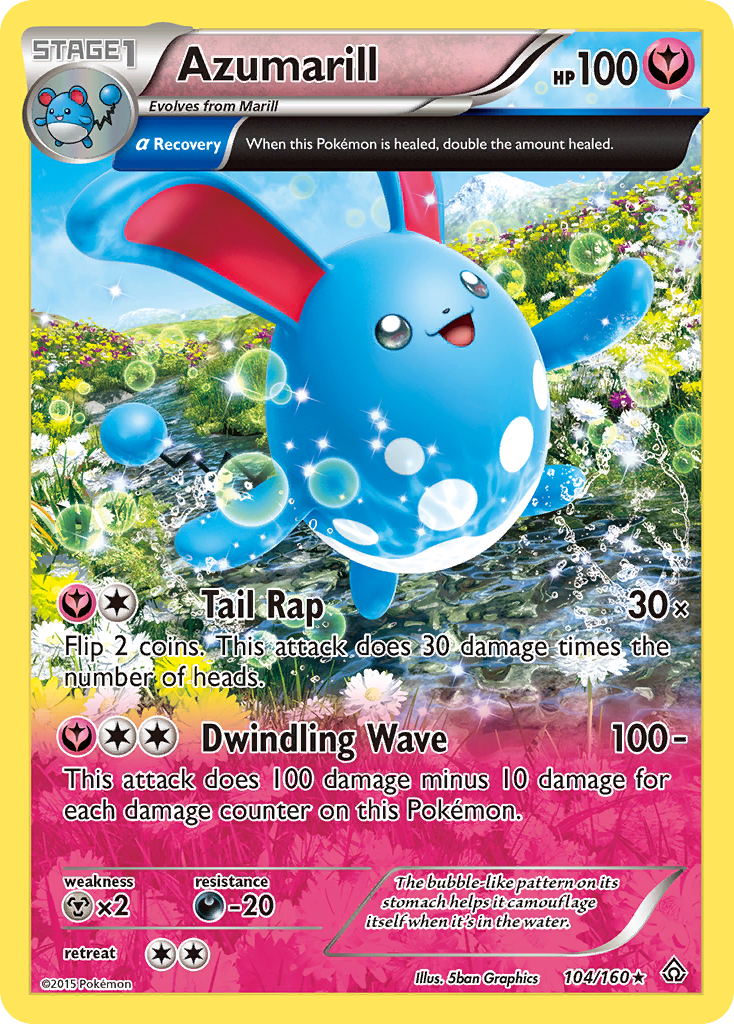 Azumarill (104/160) [XY: Primal Clash] | Devastation Store