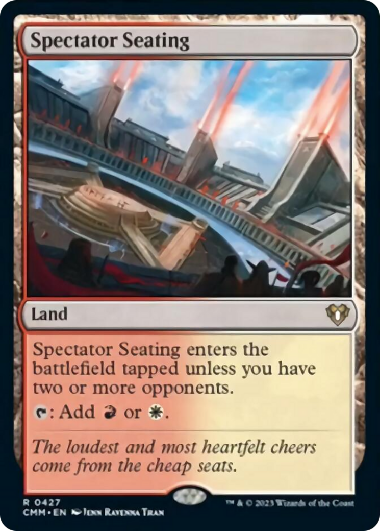 Spectator Seating [Commander Masters] | Devastation Store